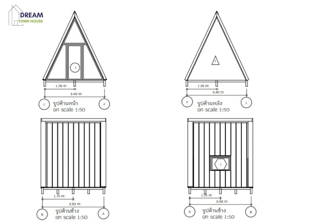 Knockdown House DTH001-3