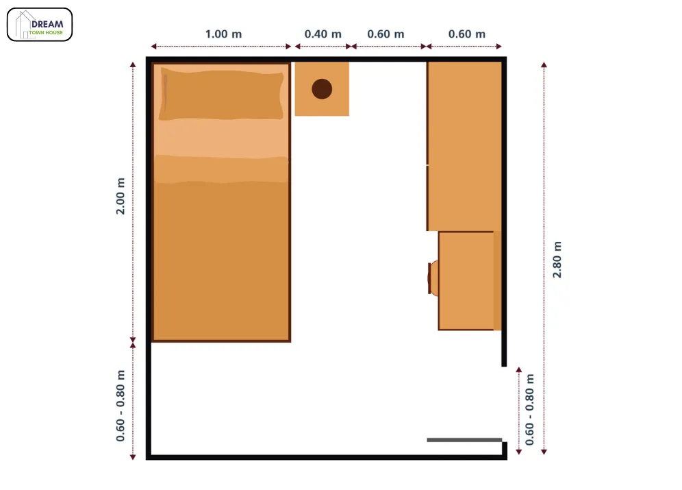 Plan Knockdown House DTH005 6